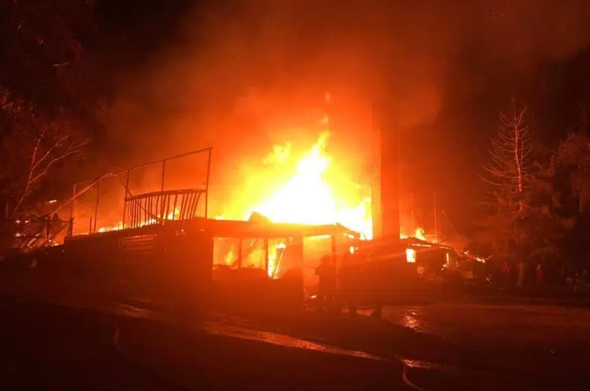 Fire tears through Moosehead Inn in Kenosee
