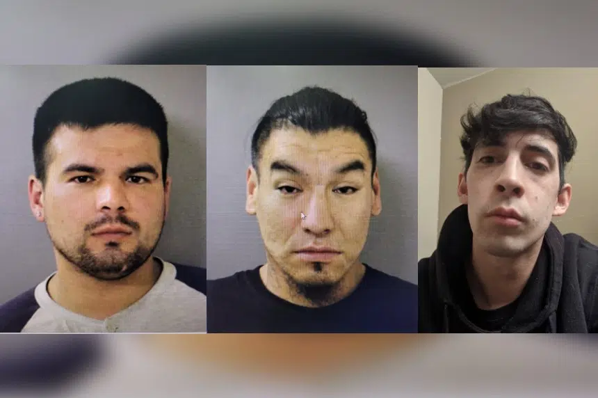 RCMP looking for 3 men charged with kidnapping