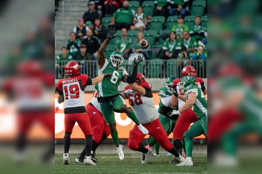 Riders fall to Stamps for second straight week, lose 22-19