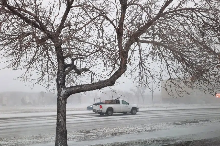 Remnants of winter storm move out of Saskatchewan