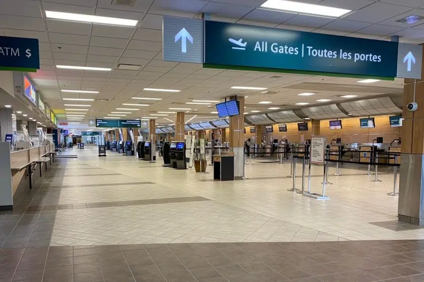 Regina airport to hit 93% of pre-pandemic flight capacity this summer