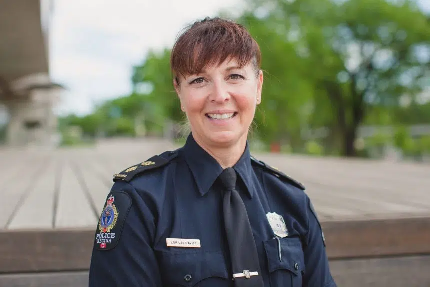 Davies reflects on becoming Regina's first woman deputy police chief