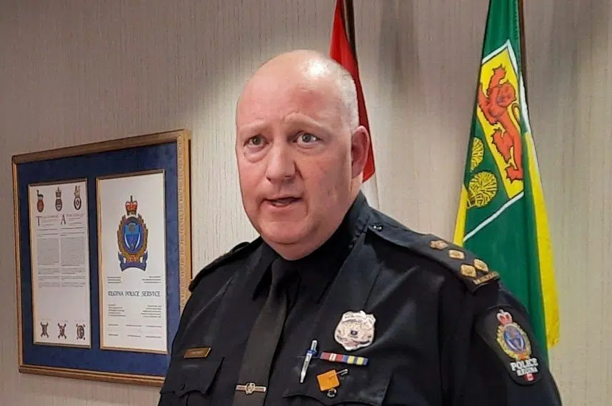 Property crimes rose last year in Regina, police chief says