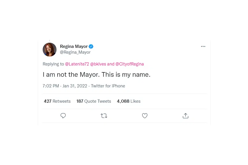 Regina Mayor talks to Regina mayor after social media mixup