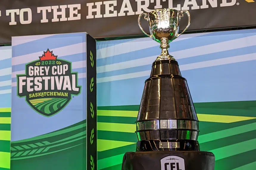Countdown to the 2022 Grey Cup begins in Regina