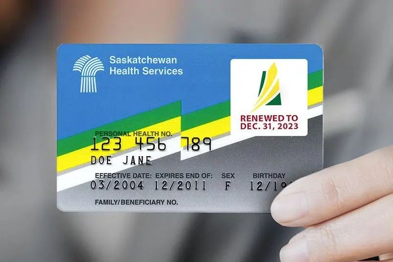 'R' designation removed from Saskatchewan health cards