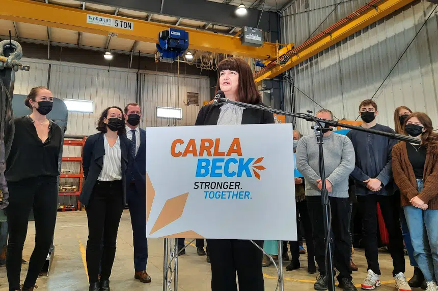 Carla Beck officially begins run for NDP leadership