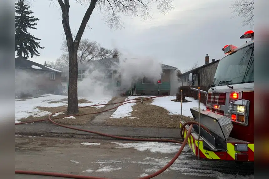 Rosemont-area house fire sends one person to hospital