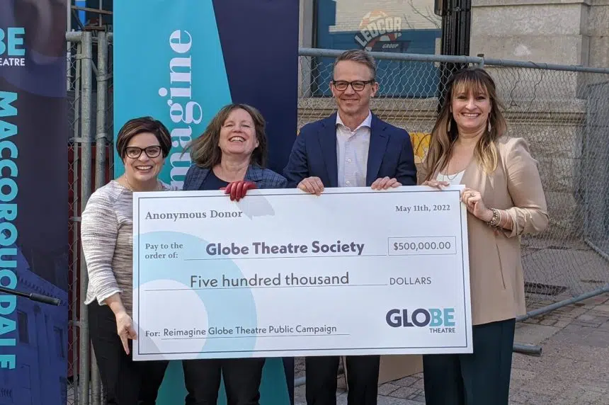Globe Theatre kicks off fundraising campaign for upgraded facility
