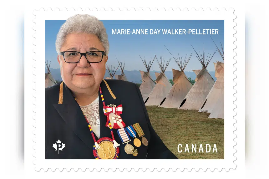 Canada Post unveils stamp honouring former chief of Okanese First Nation