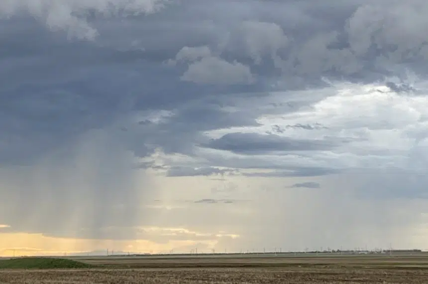 Thunderstorms a possibility in Saskatchewan on Wednesday