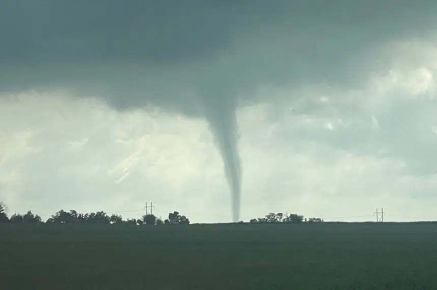 Storm chaser sees three tornadoes touch down near Paynton