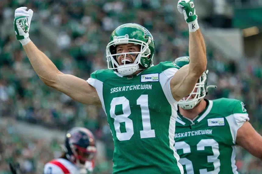 Roughriders' Picton displaying versatility, reliability in 2022