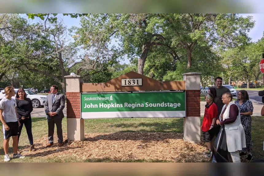 'He would've been so proud:' Regina soundstage now bears John Hopkins' name