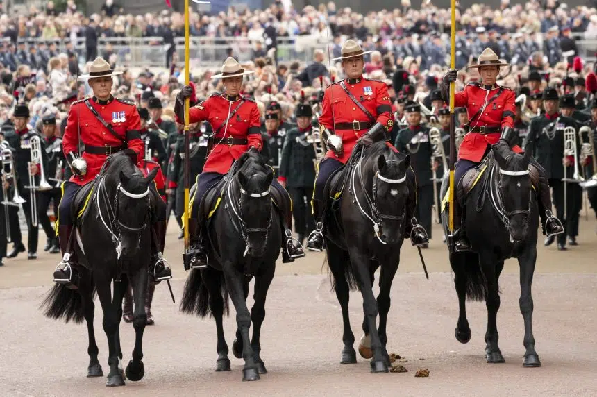 Mountie from Saskatchewan helped lead Queen's funeral procession