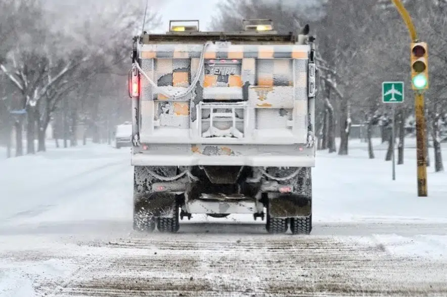 Regina crews focusing on icy roads after storm
