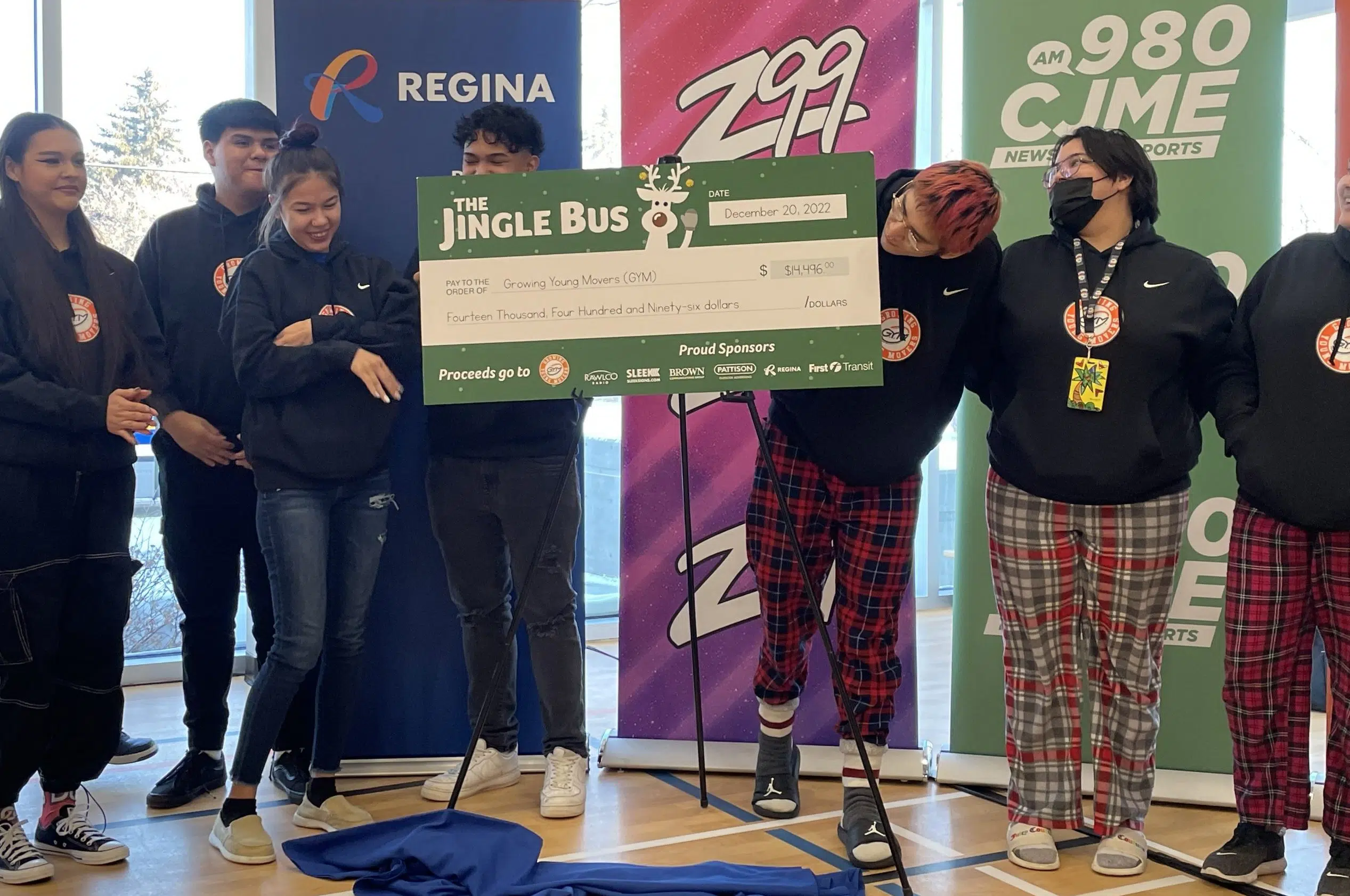 Students to benefit from money raised from Regina's Jingle Bus campaign