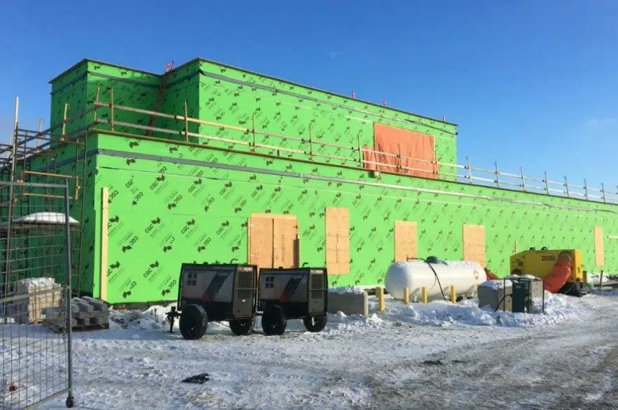 Construction reaches halfway point on Regina's Urgent Care Centre
