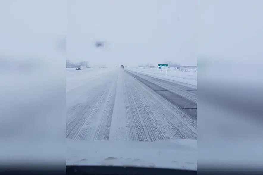 Weather causing issues on some roads in western Saskatchewan