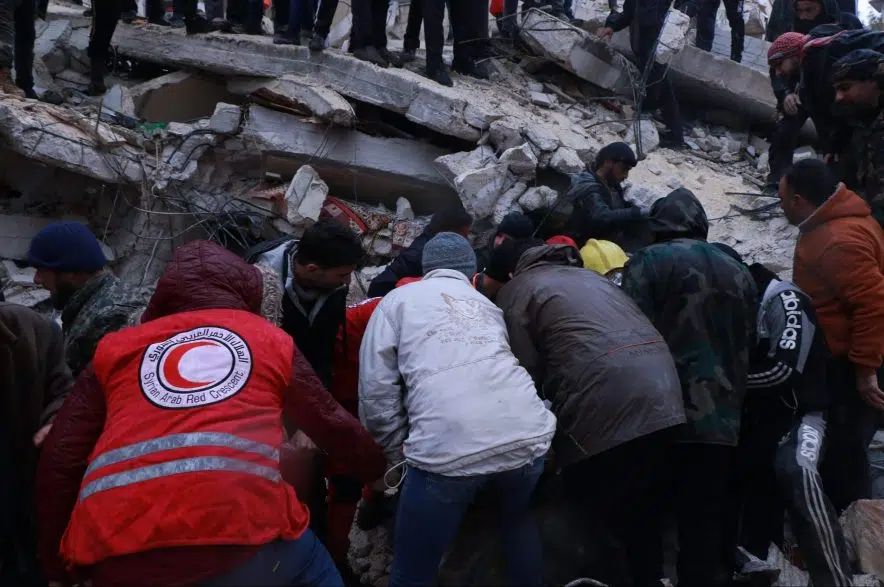 Red Cross asking for cash donations to help with efforts in Turkey and Syria