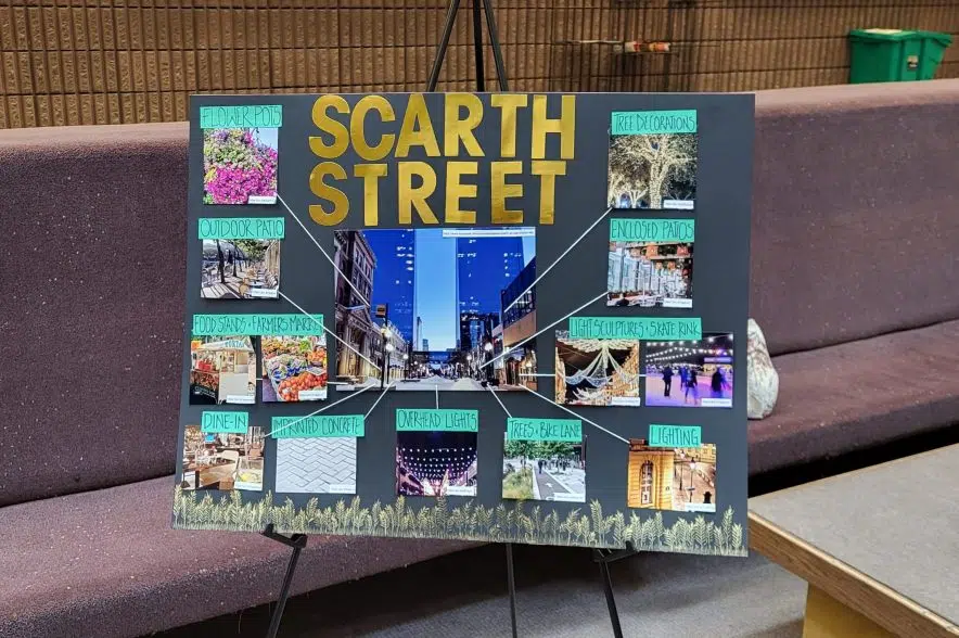 U of R students showcase proposals for Scarth Street renewal