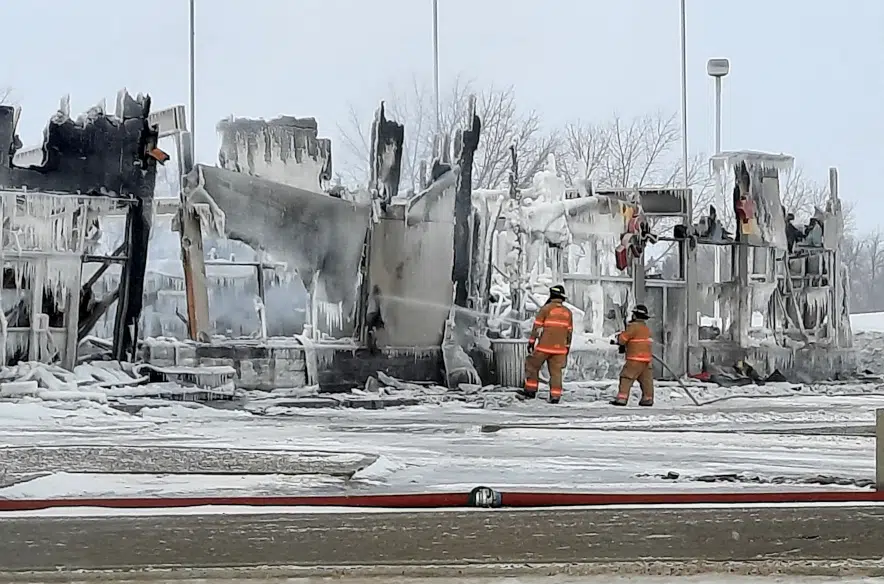 Woman describes beginnings of fire that ruined Moose Jaw strip mall