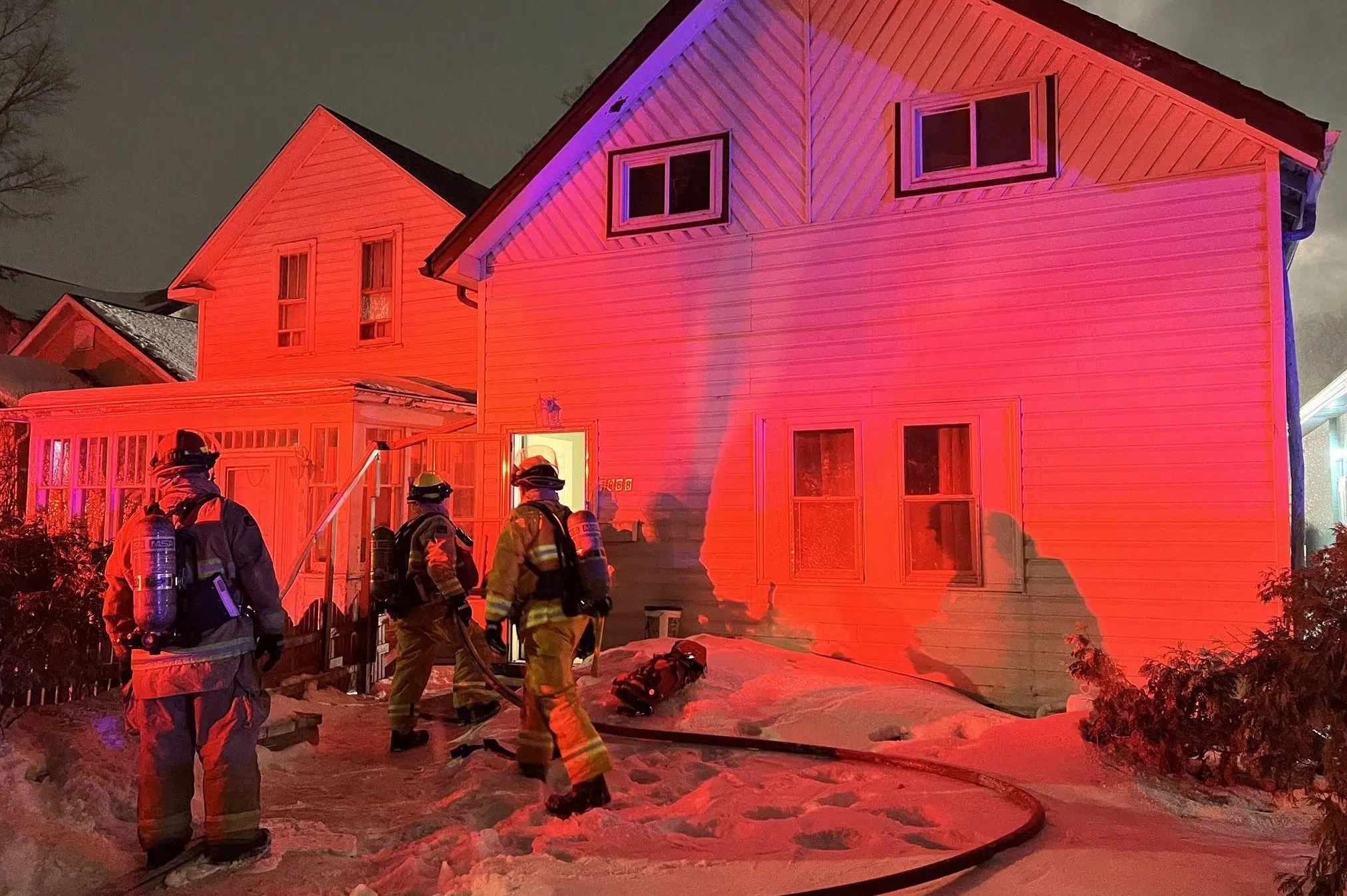 House fire on Quebec Street injures one person