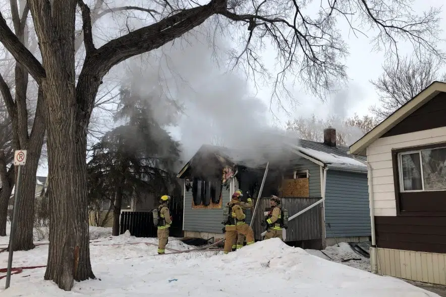 Vacant house catches fire in North Central neighbourhood
