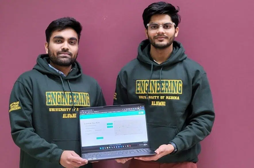 Engineering students develop rideshare app for U of R students, faculty