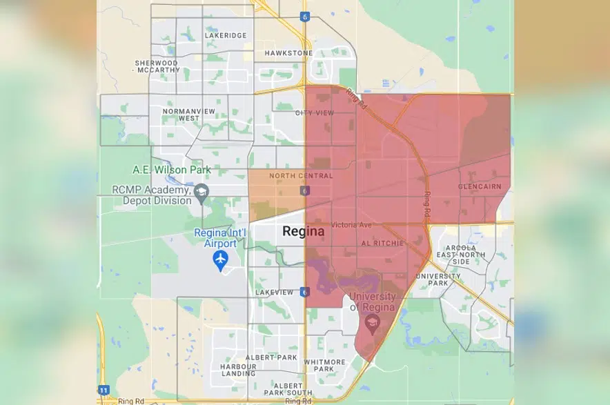 Massive power outage reported in Regina