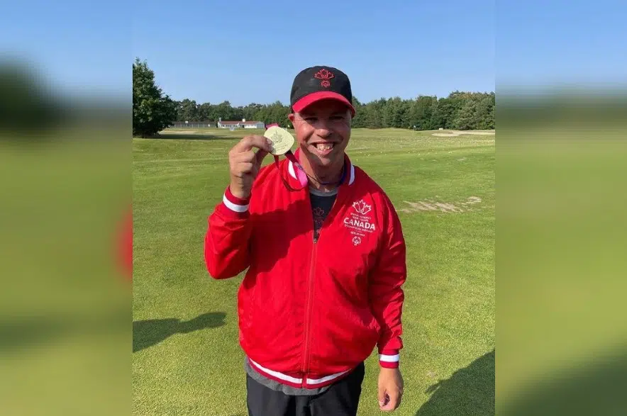 Good as gold: Regina's Carter wins golf event at Special Olympics World Games