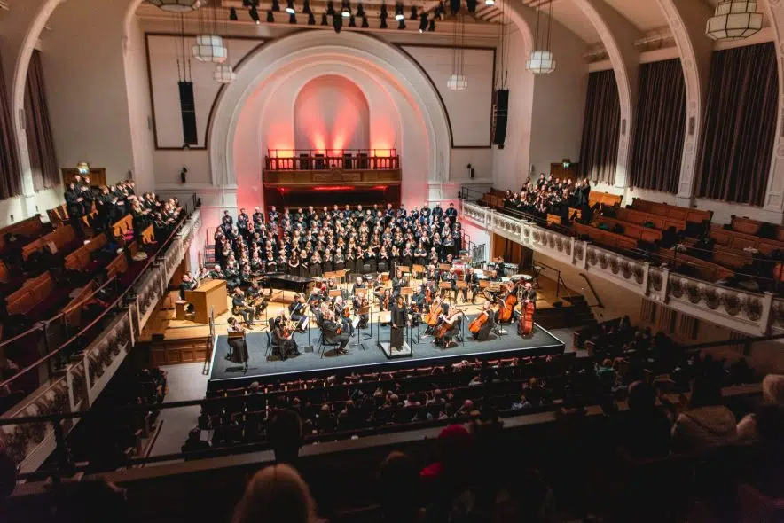 U of R choir performs at Cadogan Hall in London