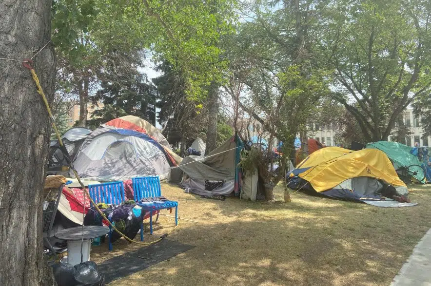 'Everyone deserves to have a home:' City Hall encampment still growing