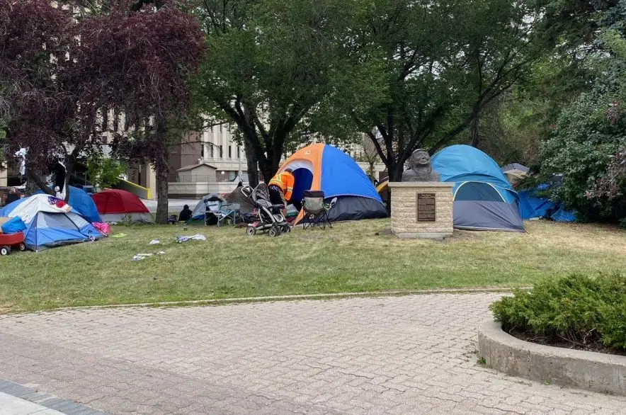 Makowsky says help is being offered at Regina homeless camp