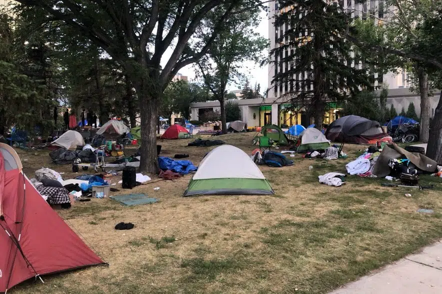 'Unsafe conditions:' Masters addresses issues caused by encampment