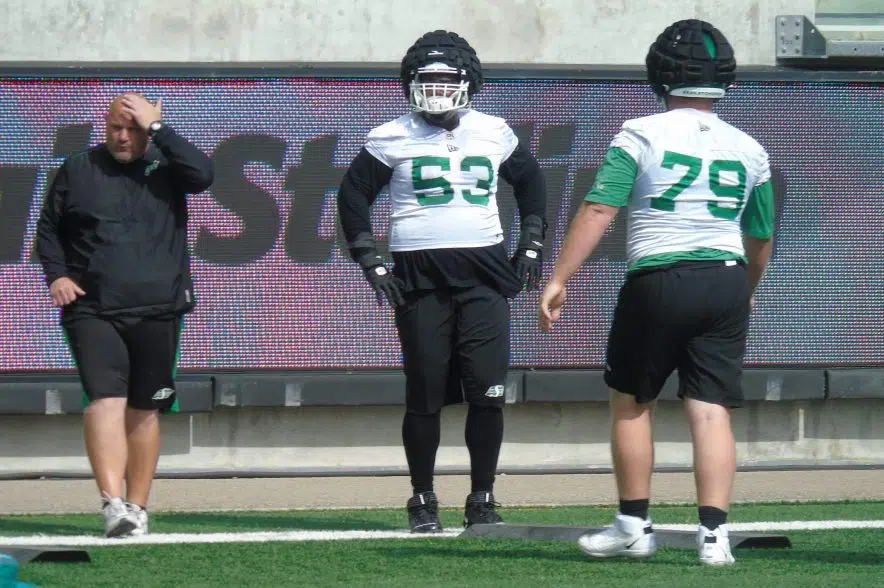 Back in Blake: Riders' offensive lineman to make 2023 debut
