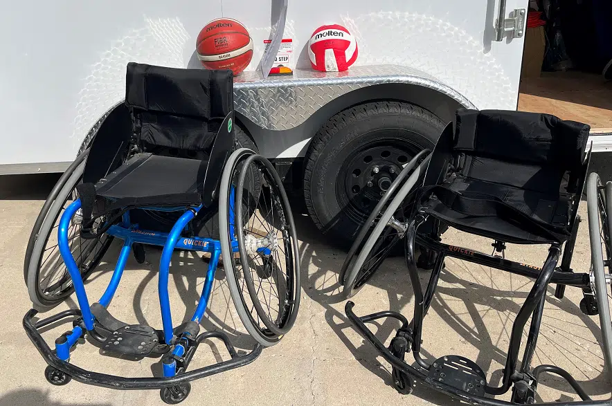 Wheelchairs, sports equipment stolen from trailer in Regina