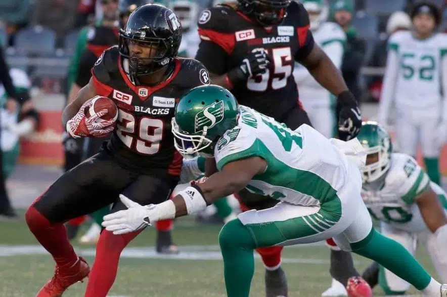 Changes coming to Riders' defence for game against Ottawa