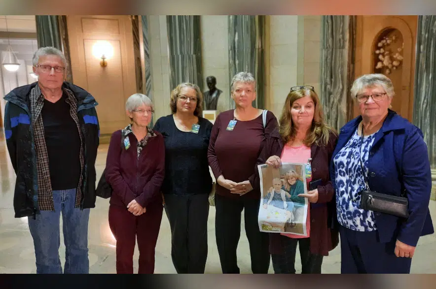 Families, friends bring concerns about Regina Lutheran Home to Legislature