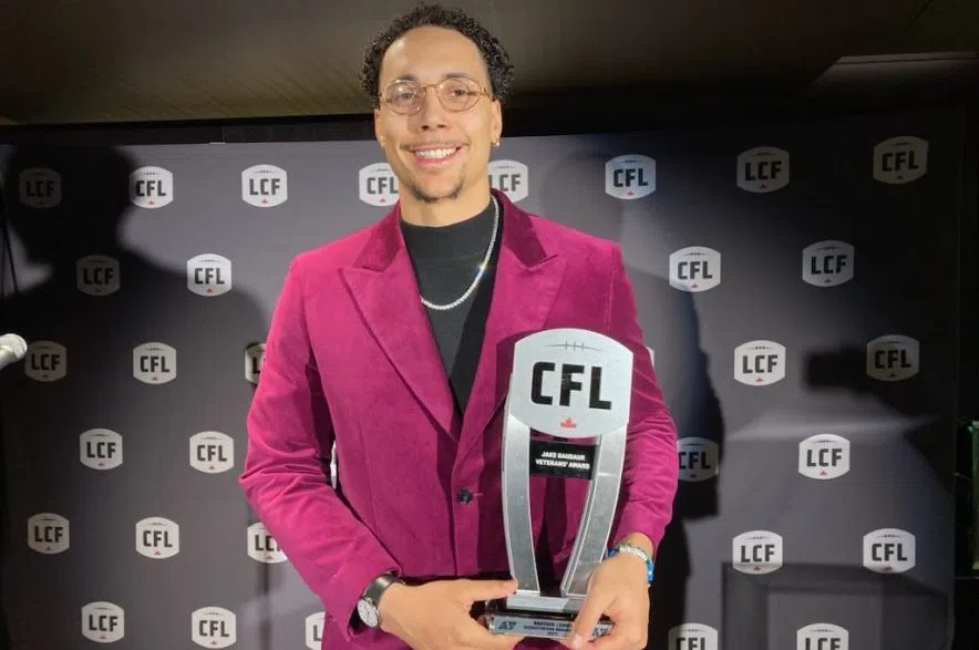 Roughriders Lenius, Lauther pick up CFL awards ahead of Grey Cup