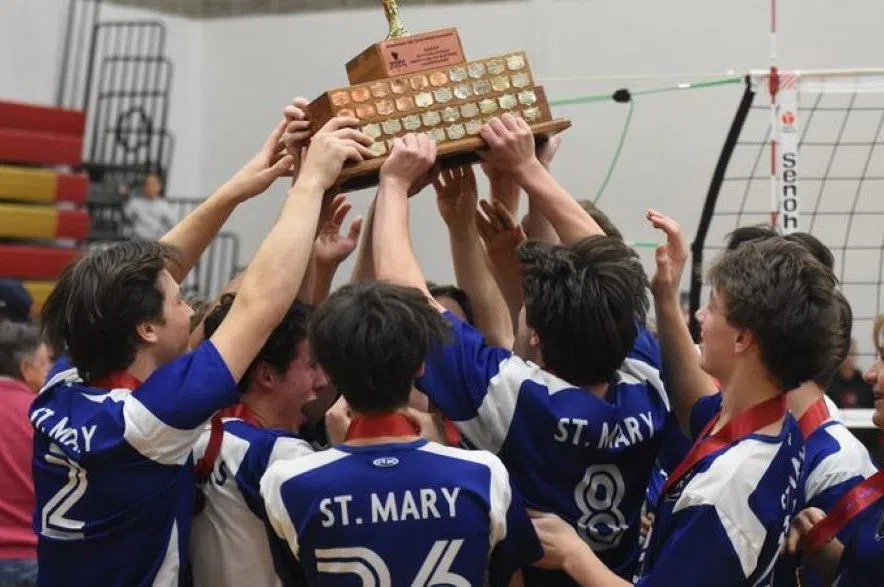 St. Mary wins boys and girls 5A volleyball provincials in P.A.