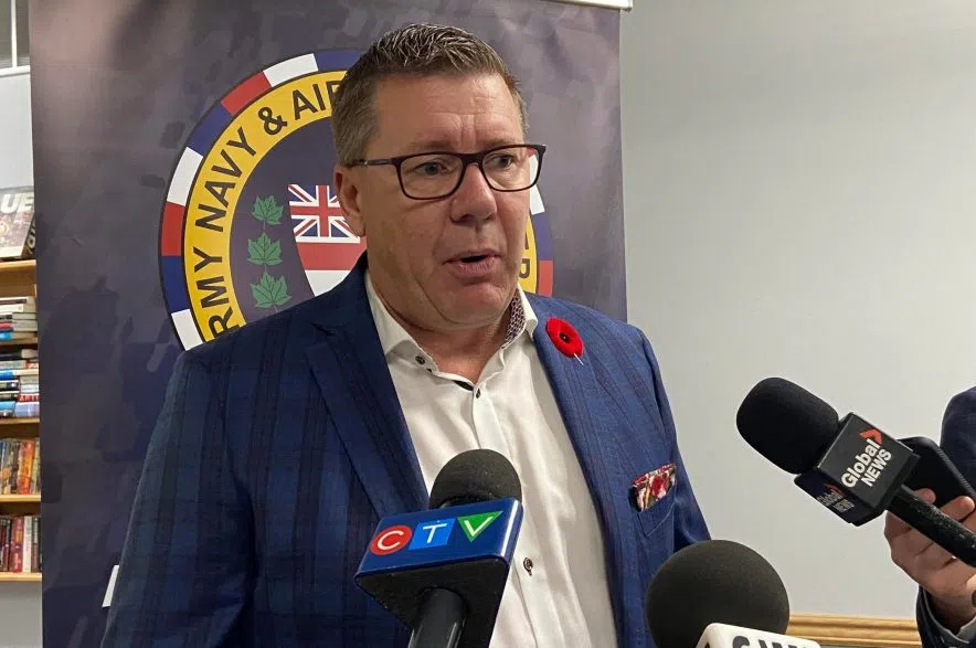 Sask. gov't to fund 77 Veterans Service Club projects