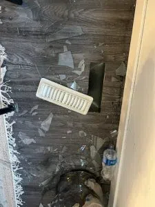 Damages to Airbnb property.