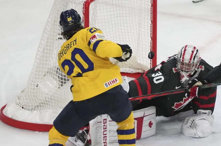 Host Swedes shut out Canada at world junior championship