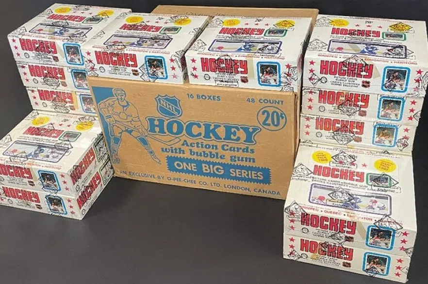 Saskatchewan family finds the white whale of hockey card collections