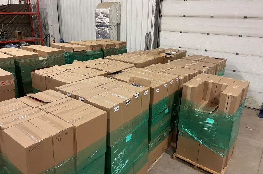 Up in smokes: RCMP seizes more than 3.5M cigarettes near Lumsden