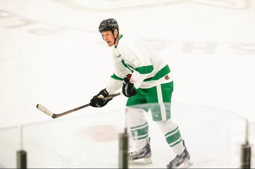 Getzlafs take to the ice in Riders Foundation Winter Classic