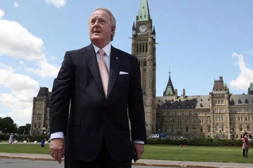 House of Commons silent, Parliament Hill flag at half-mast after death of Mulroney