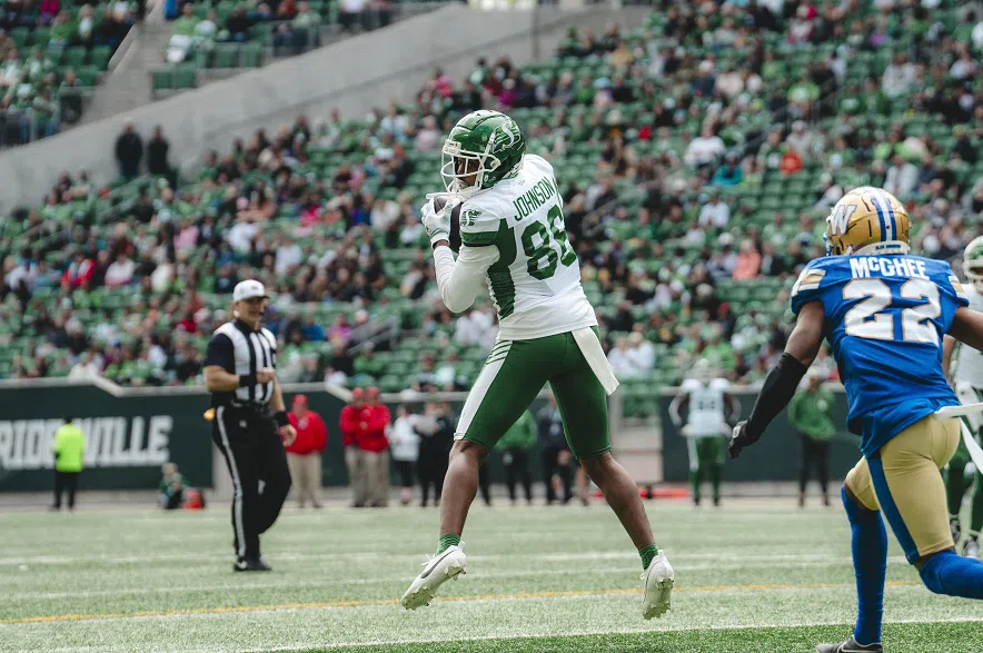 'Just seemed like the right place': KeeSean Johnson relishing Riders opportunity