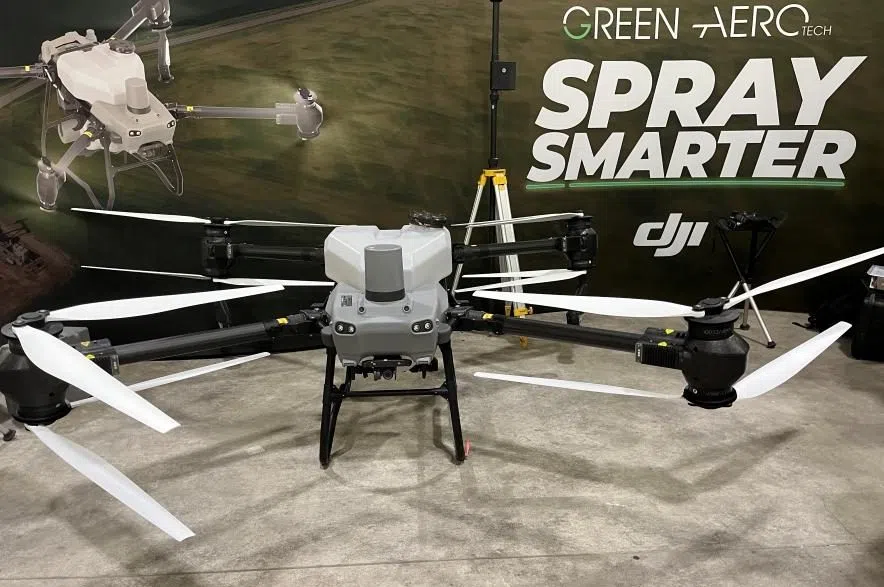 Autonomous drone increases crop yield at Canada's Farm Show in Regina